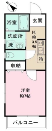 ＮＳ　ＧＡＴＥ鎌倉材木座の物件間取画像